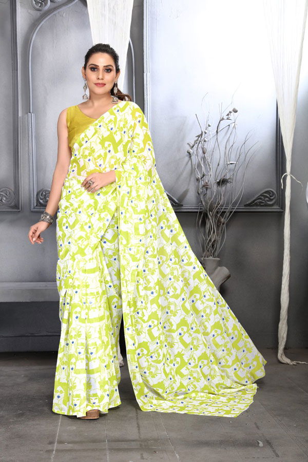 Aayaa Aaradhna 3 Printed Georgette Casual Daily Wear Saree Collection